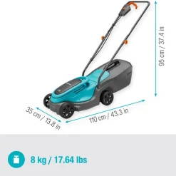Gardena 18V grasmaaier Powermax P4A 30cm (zonder accu)