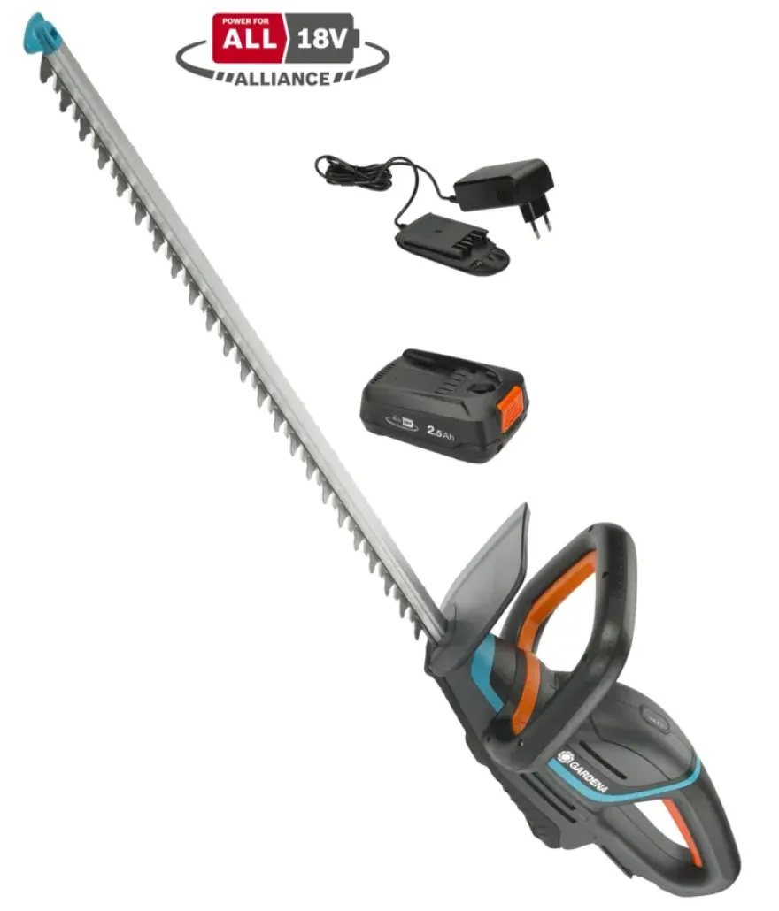 Gardena 18V heggenschaar ComfortCut 60 cm incl. accu + lader
