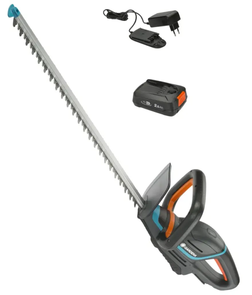Gardena 18V heggenschaar ComfortCut 60 cm incl. accu + lader