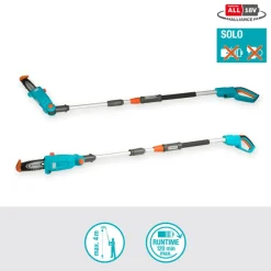 Gardena 18V snoeizaag telescopisch TCS 20/18V (excl. accu en lader)