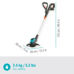 Gardena 18V trimmer EasyCut 23cm incl. accu + lader