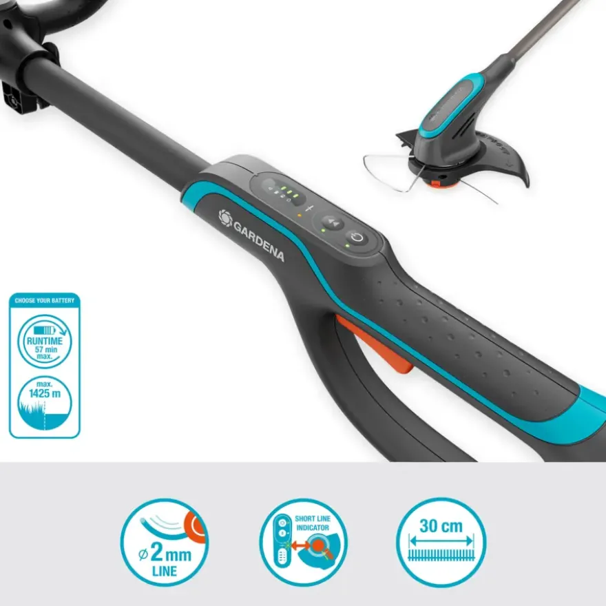 Gardena 18V trimmer PowerTrim 30 cm (zonder accu)