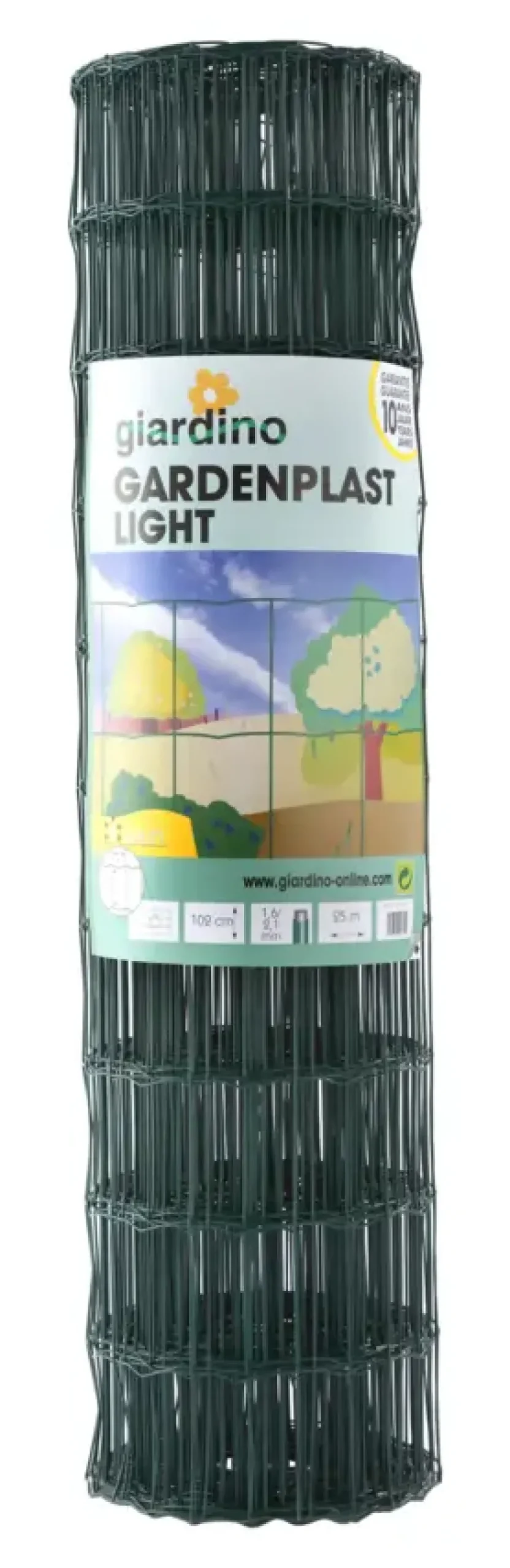 Gardenplast light tuingaas 100 cm x 25 m groen