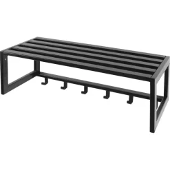 Garderobekapstok 6 haken Max zwart ijzer