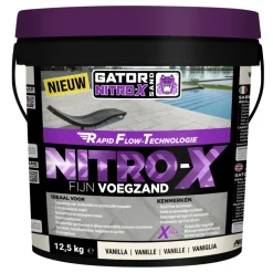 Gator Nitro-X fijn voegzand vanille 12,5 kg