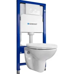 Geberit Abell inbouwreservoir set Geberit UP100 met hangend toilet
