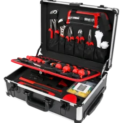 Gereedschapskoffer / trolley met 299-delige set handgereedschap