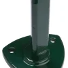 Giardino conisch voetstuk voor profielpaal RAL 6005 groen 48 x 180 mm