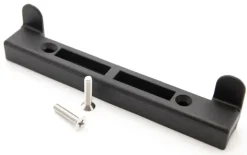 Giardino slotvanger binnenwerk met schroeven zwart 35 x 270 x 60 mm