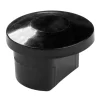 Giardino tuinpaalkap voor profieltuinpaal zwart 48 mm
