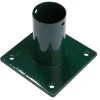 Giardino voet voor ronde paal groen 60 mm