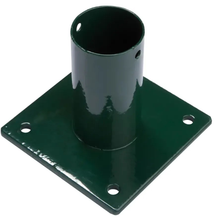 Giardino voet voor ronde paal groen 60 mm