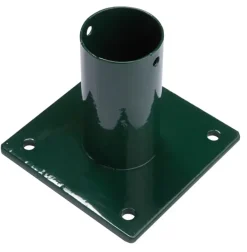 Giardino voet voor ronde tuinpaal groen 48 mm