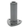 Giardino voet voor ronde tuinpaal 60 mm antraciet