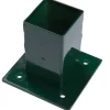 Giardino voet voor vierkante paal groen 60 x 60 mm