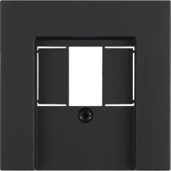Gira E2 Afdekplaat USB Mat Zwart