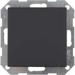 Gira E2 Blindplaat Mat Zwart