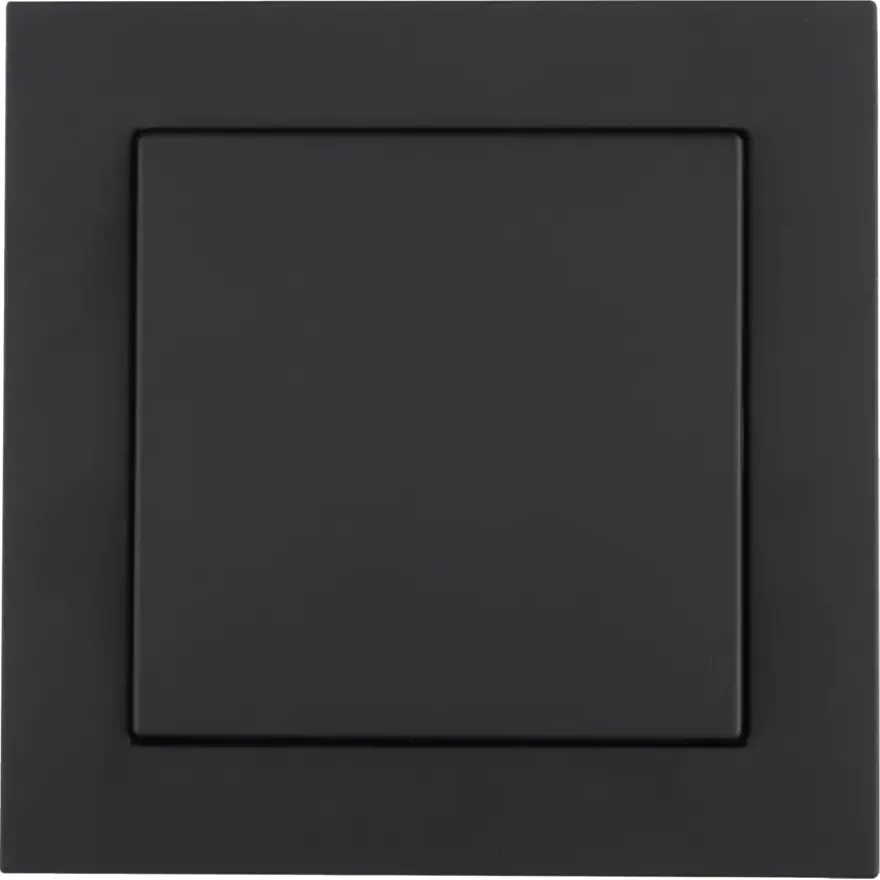 Gira E2 Blindplaat Mat Zwart
