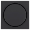 Gira E2 Inbouw Centraalplaat Dimmer Mat Zwart