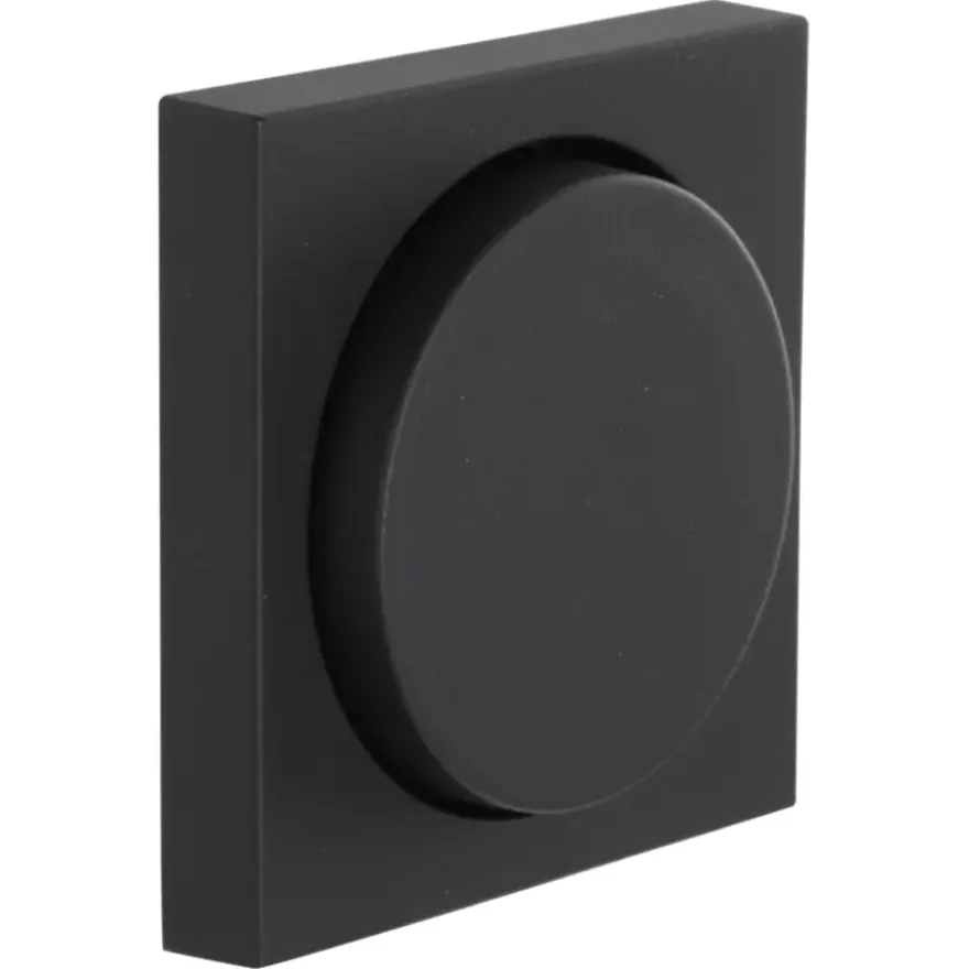 Gira E2 Inbouw Centraalplaat Dimmer Mat Zwart