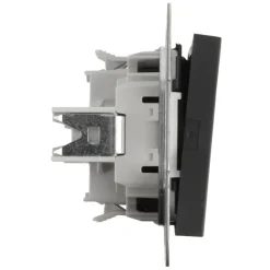 Gira E2 Inbouw Serieschakelaar Mat Zwart
