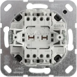 Gira E2 Inbouw Serieschakelaar Mat Zwart
