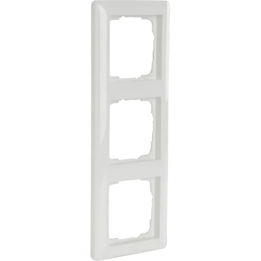 Gira ST55 afdekraam 3 voudig wit