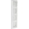 Gira ST55 afdekraam 4 voudig wit