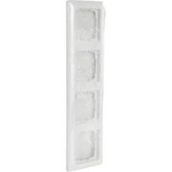 Gira ST55 afdekraam 4 voudig wit