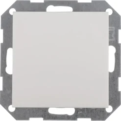 Gira ST55 blindplaat wit