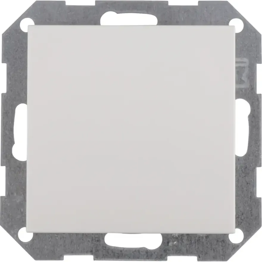 Gira ST55 blindplaat wit