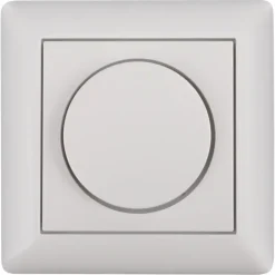 Gira ST55 centraalplaat dimmer wit