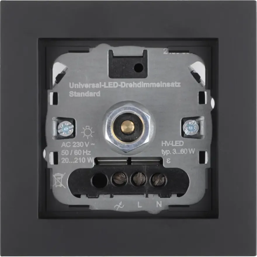 Gira ST55 inbouw dimmer LED/gloei/halogeen