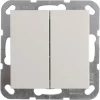 Gira ST55 inbouw serieschakelaar wit