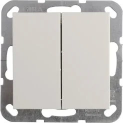 Gira ST55 inbouw serieschakelaar wit