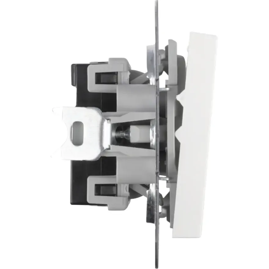 Gira ST55 inbouw serieschakelaar wit