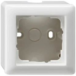 Gira ST55 Opbouwraam 1-voudig Wit