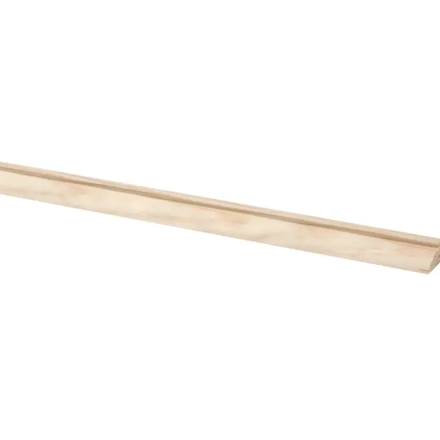 Glaslat grenen 9x15 mm lengte 270 cm