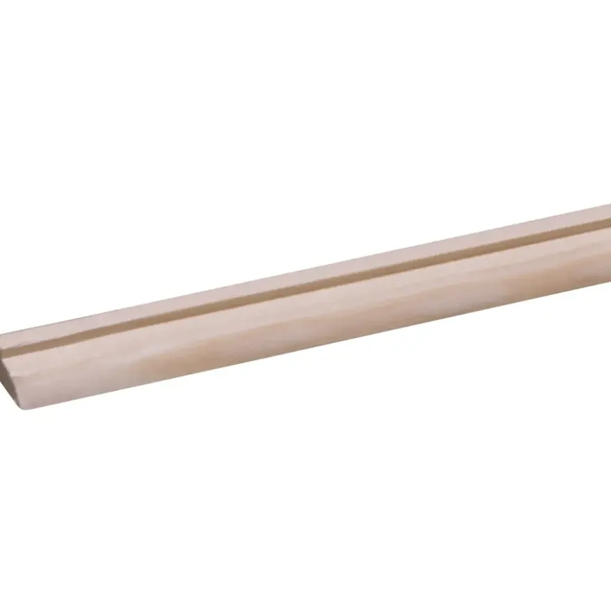 Glaslat grenen 9x15 mm lengte 270 cm