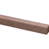 Glaslat hardhout 19x16 mm lengte 270 cm