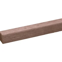 Glaslat hardhout 19x16 mm lengte 270 cm