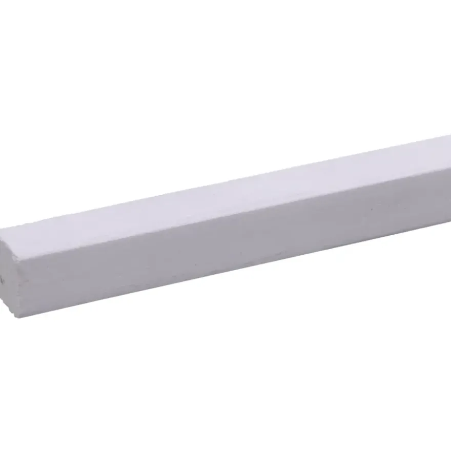 Glaslat hardhout 17x20 mm lengte 270 cm gegrond