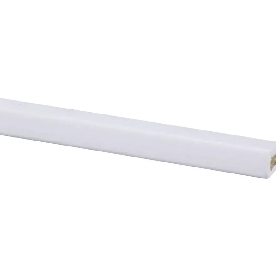 Glaslat hardhout 17x15 mm lengte 270 cm gegrond