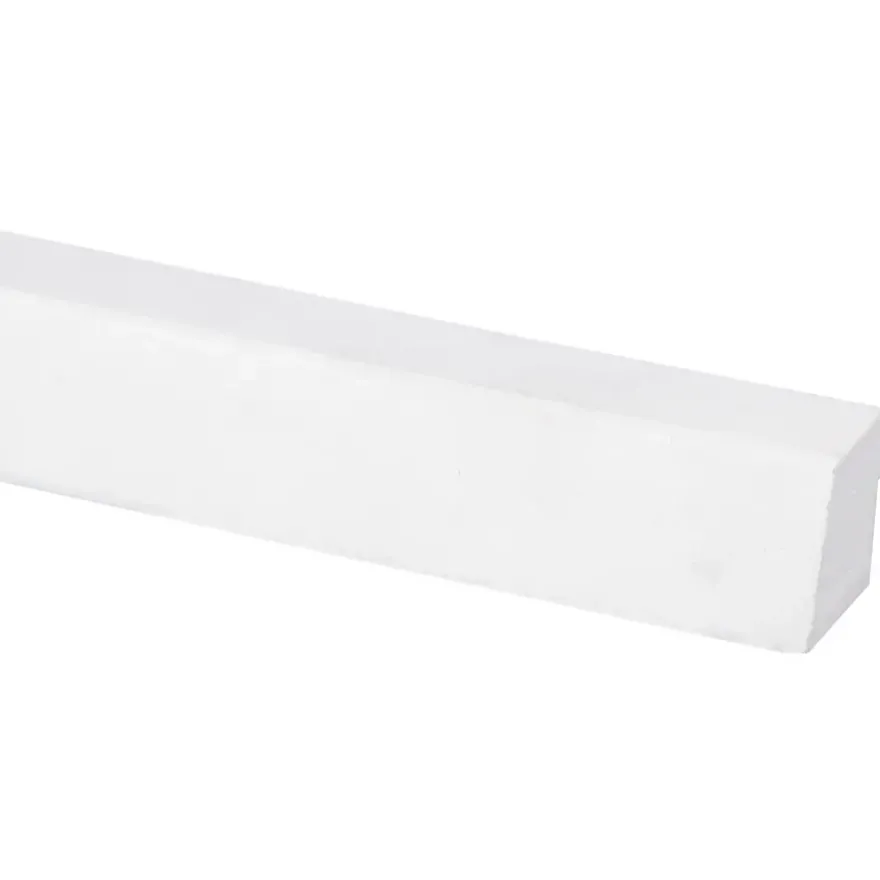 Glaslat met sponning hardhout gegrond 25x30x2700mm