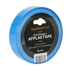 Goudmeester professionele schilderstape buiten 50 m x 25 mm