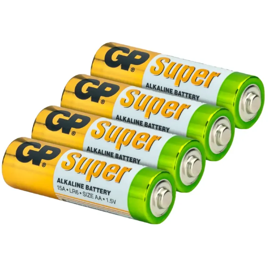 GP AA Batterij alkaline super 1.5V 4 stuks