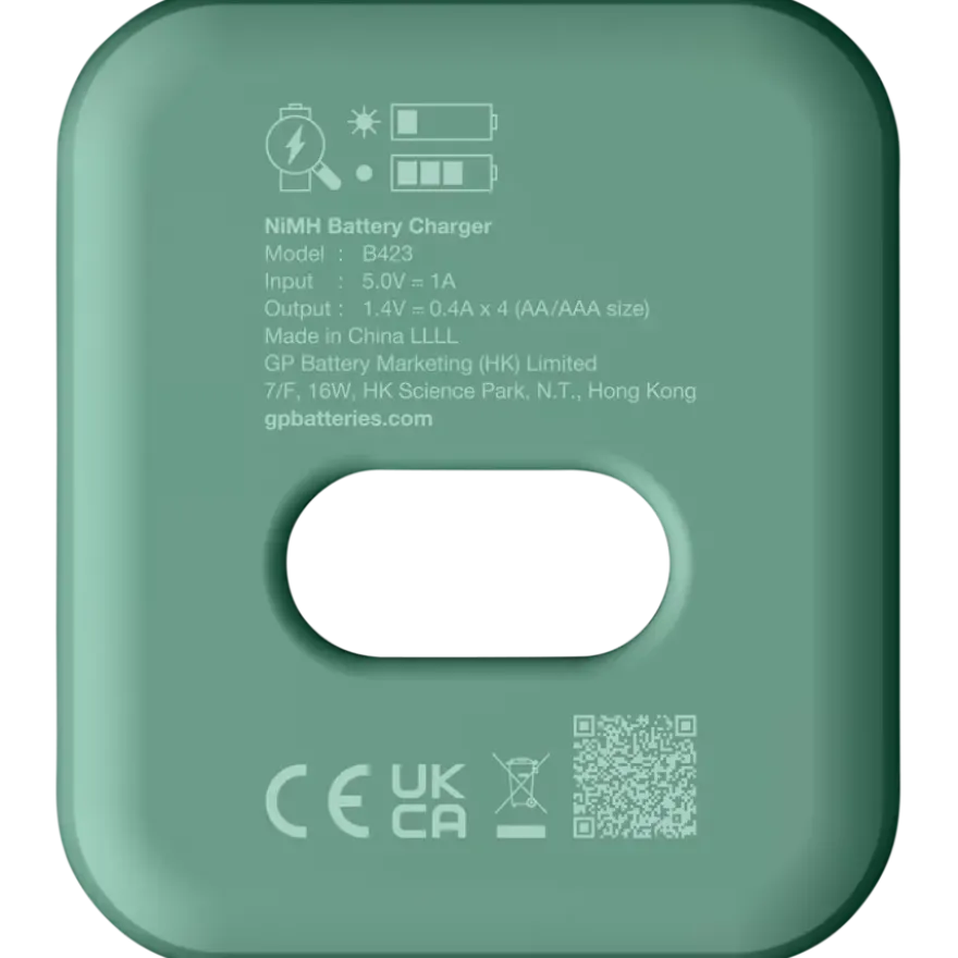 GP batterijlader USB-C (zonder batterijen)
