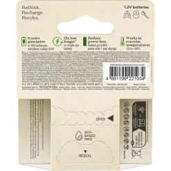 GP Batterij Oplaadbaar AAA NiMH 850 mAh ReCyko 1,2V 4 stuks (3+1)