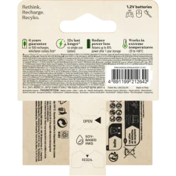 GP Batterij Oplaadbaar AAA NiMH 850mAh ReCyko 1,2V 2 Stuks
