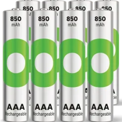 GP Batterij Oplaadbaar AAA NiMH 850 mAh ReCyko 1,2V 8 stuks